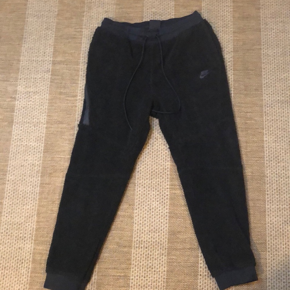 Black mens sweatpants.